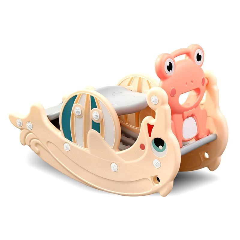 Gosport Frog Ride on And Slide - Orange