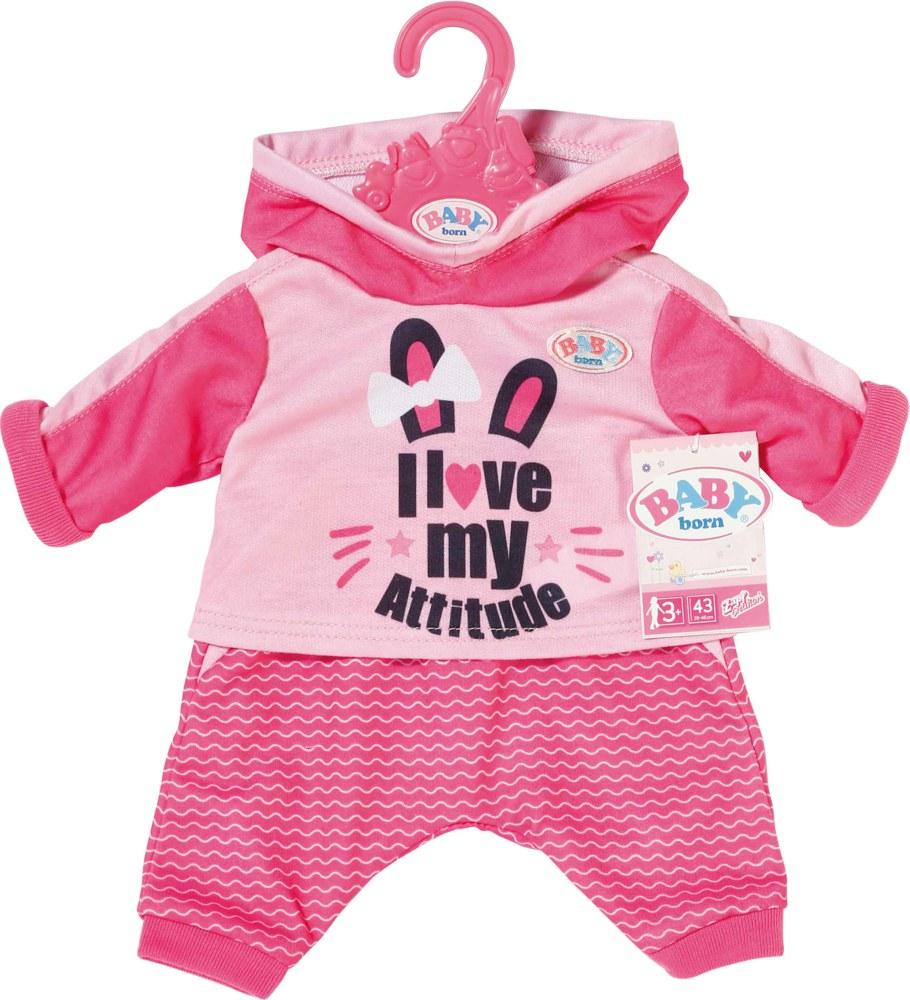 Baby Born Doll Jogging Suit - Pink