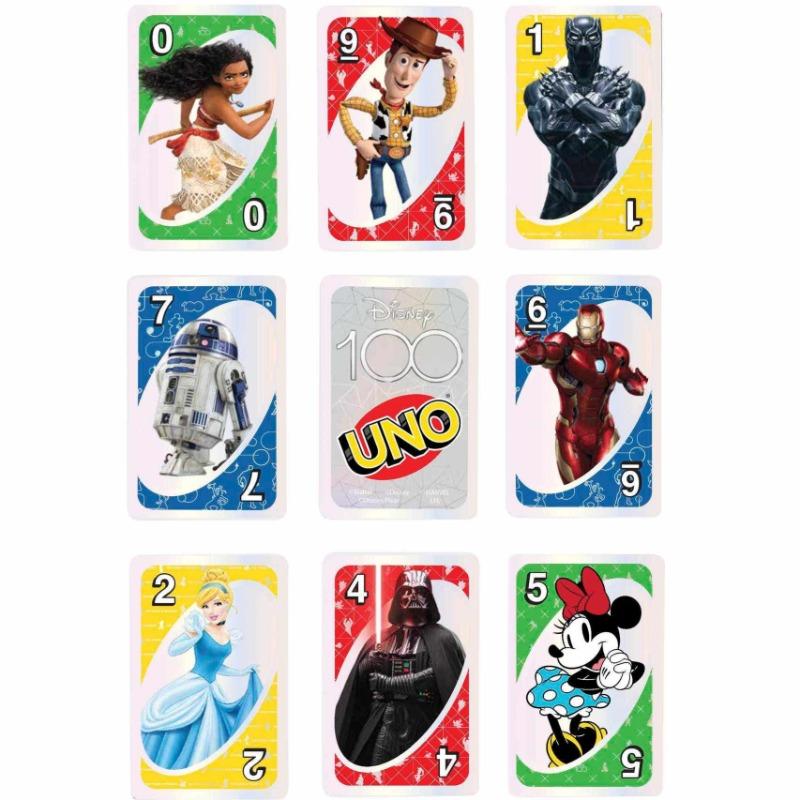 UNO Disney 100 Anniversary Card Game
