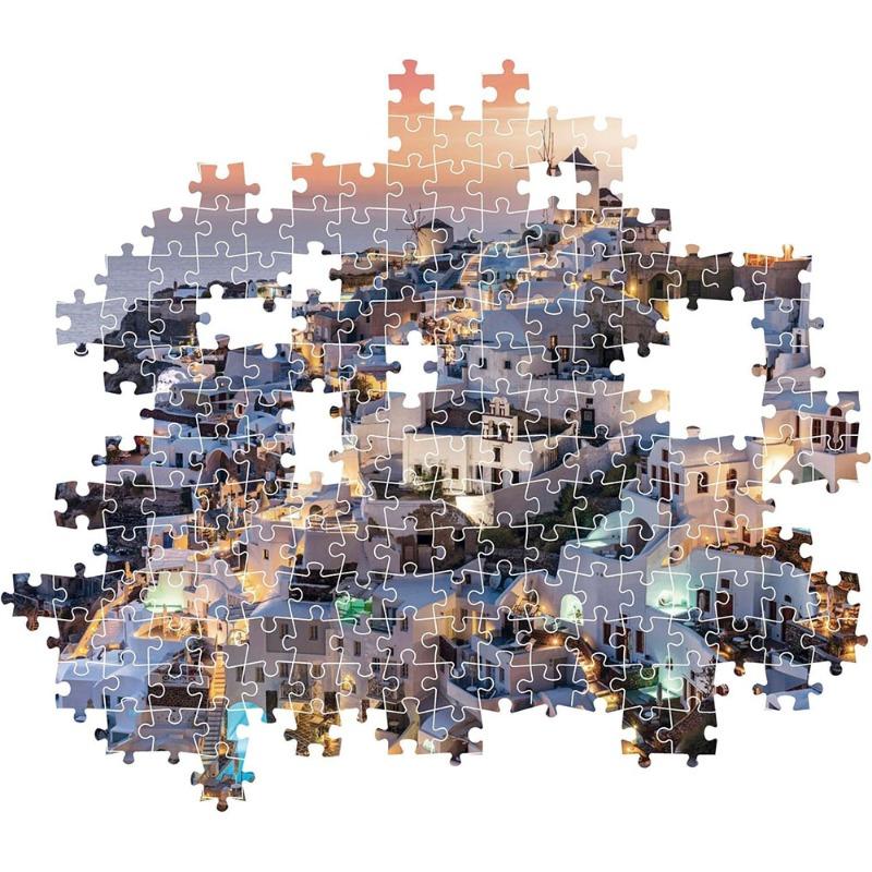 أحجية كليمنتوني إتش كيو سي شيدز أوف سانتوريني 2025 - 1000 قطعة