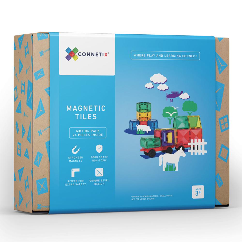 كونتكس - مجموعة كتل البناء المغناطيسية - 24 قطعة