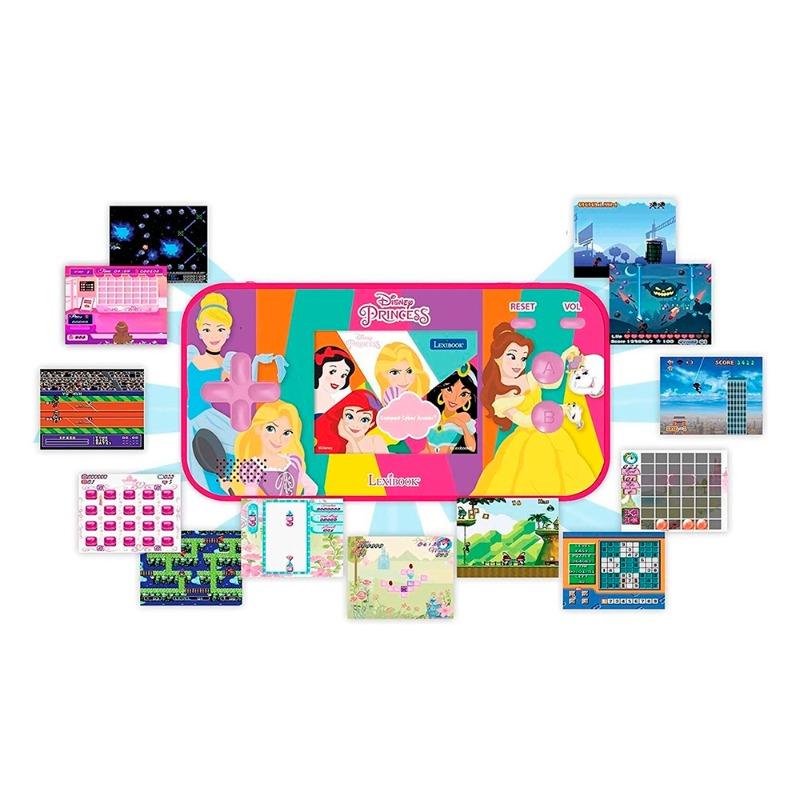 Lexibook - Disney Princess Compact Cyber Arcade