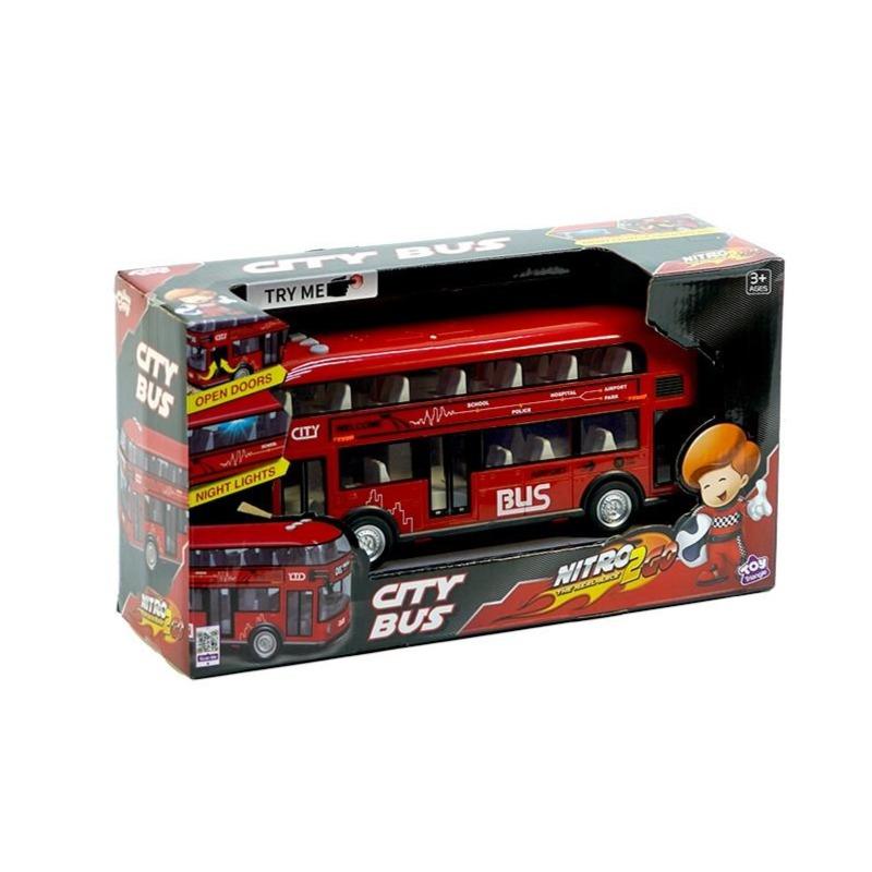 نيترو تو جو - سيتي باص لون أحمر