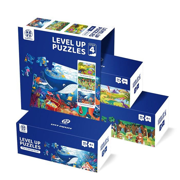 Level Up Puzzles Step 4 - The Mysterious Nature 3 In 1