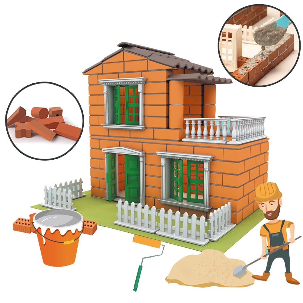 بيلدر ماسون مجموعة بناء هابي فيلا - 171 قطعة