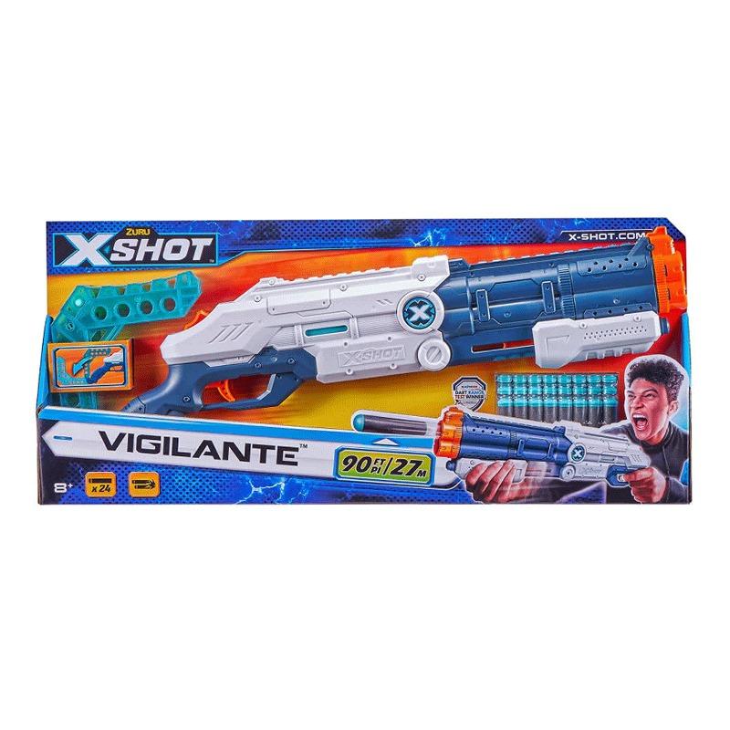 X-Shot Excel Vigilante Blaster - 24 Darts