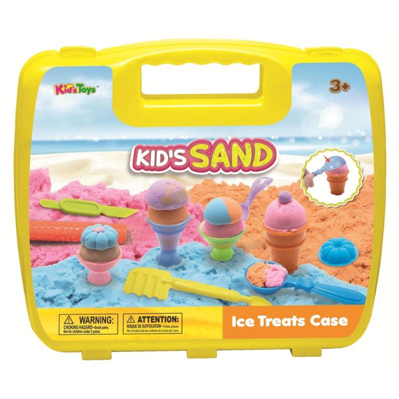 Kids Toys Kinetic Sand Ice Cream Set.