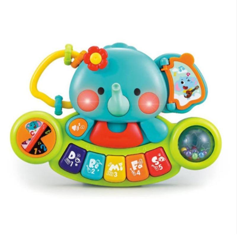 Hola Piano Elephant with Music and Light