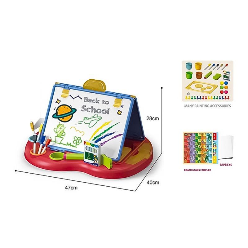آرتيست - لوحة رسم مزدوجة الجوانب - لون أحمر