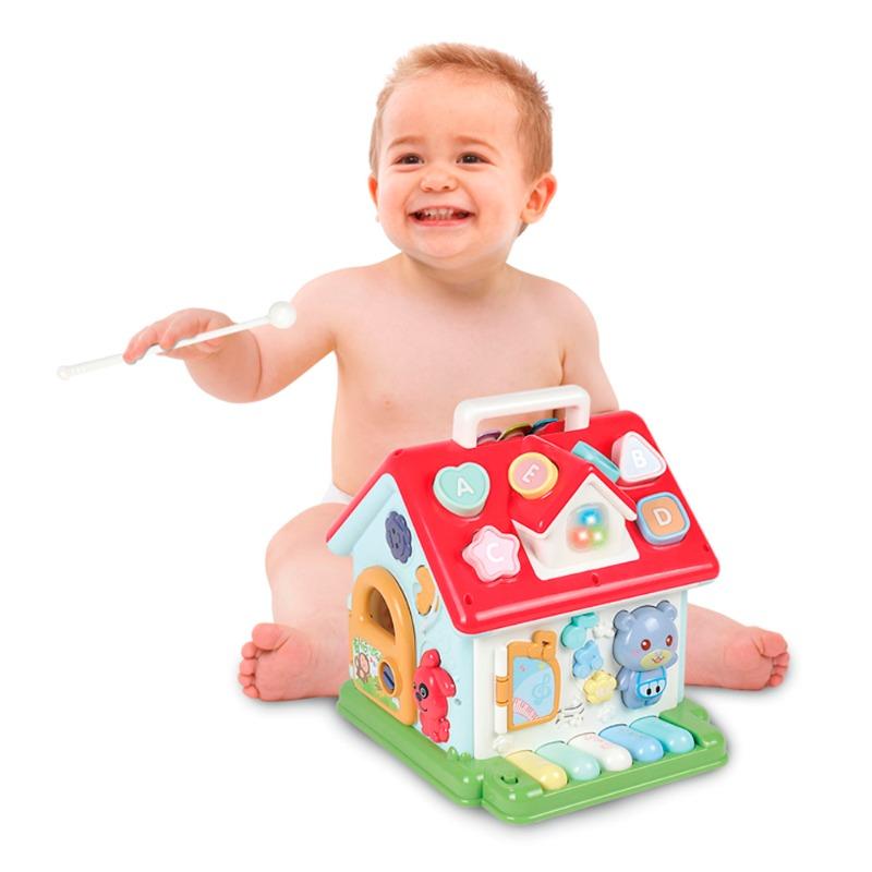 Sobibear Baby Enlightenment Cottage Portable Sort Discovery House Shape
