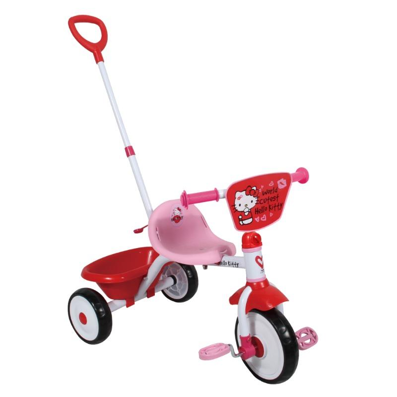 Hello Kitty Trike With Push Handle