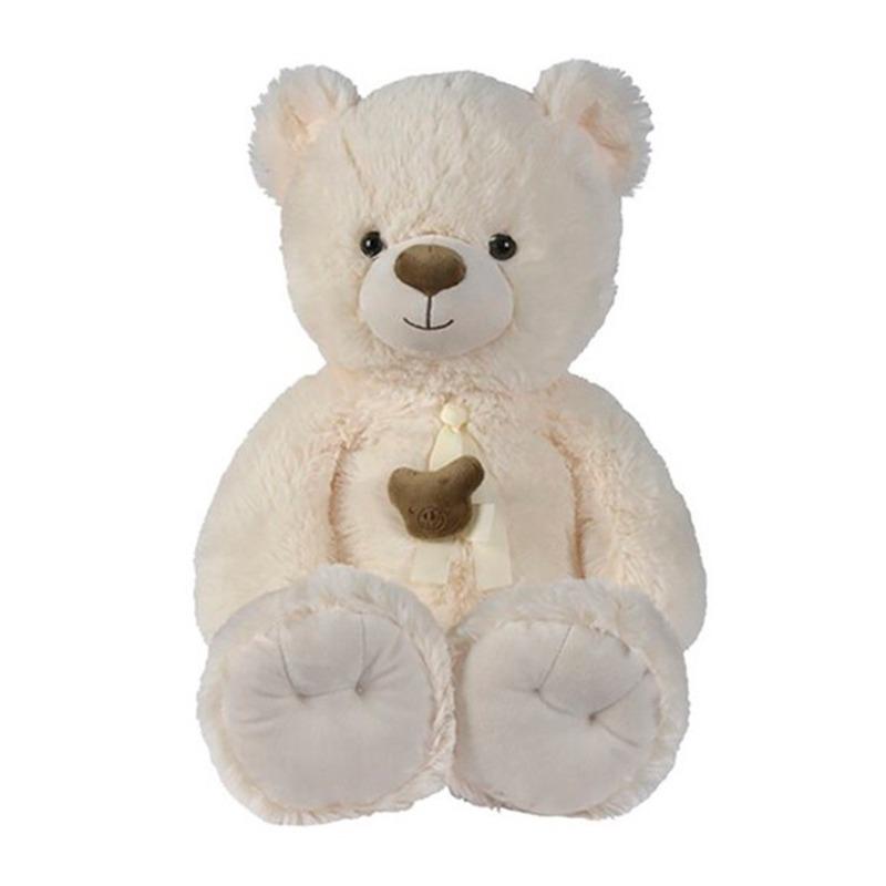 نيكوتوي - دمية دب قطيفة 55 سم لون كريمي