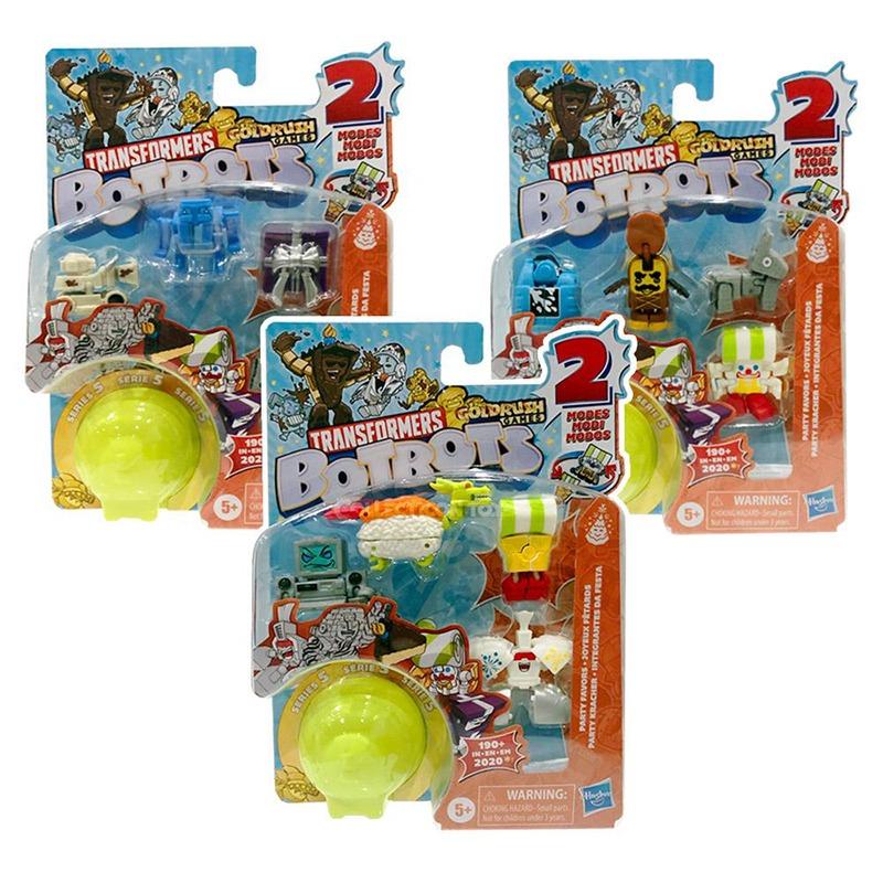 Transformers Toys Botbots Series 2 Music Mob 5 Pack - Multiple Characters