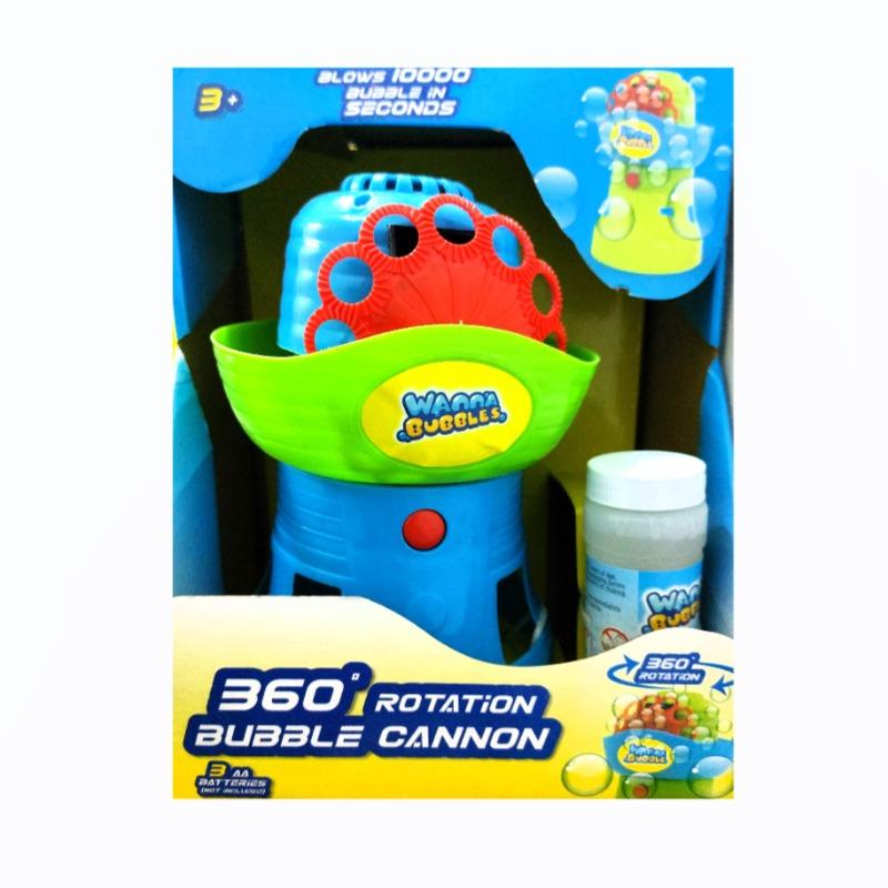 360 Degree Rotation Bubble Cannon