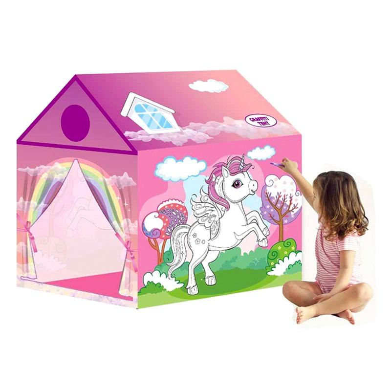خيمة اللعب دودل بلاي هاوس بتصميم يونيكورن