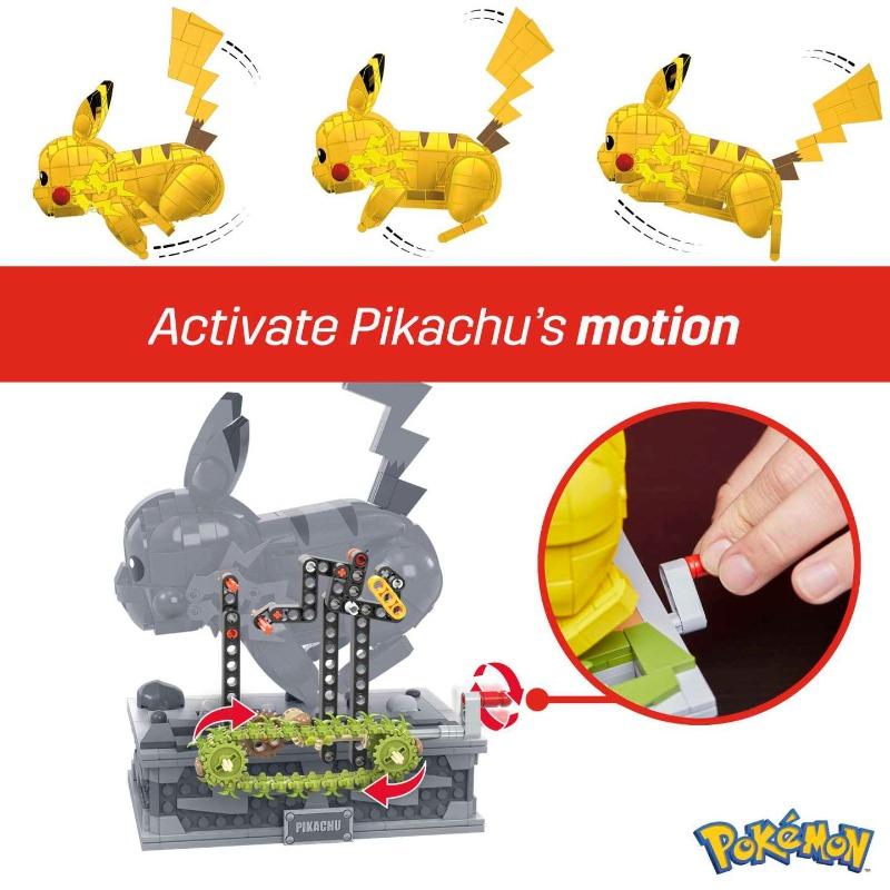 Mega Pokémon Motion Pikachu Construction Set