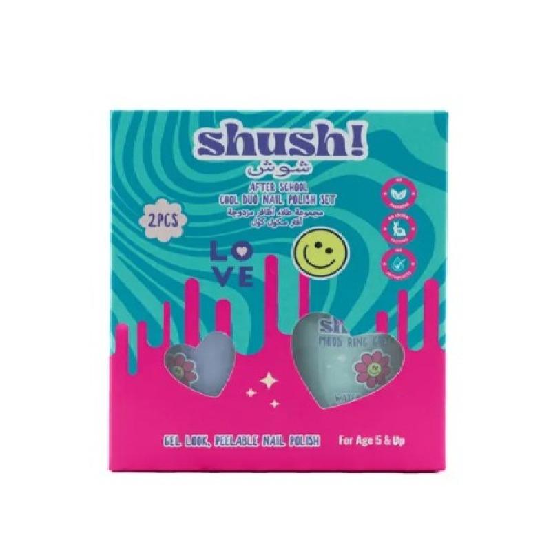 Shush After School Cool Duo Nail Polish Set - 2 Pcs