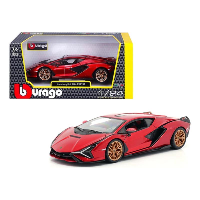 Bburago Lamborghini Sian FKP 37 - Red