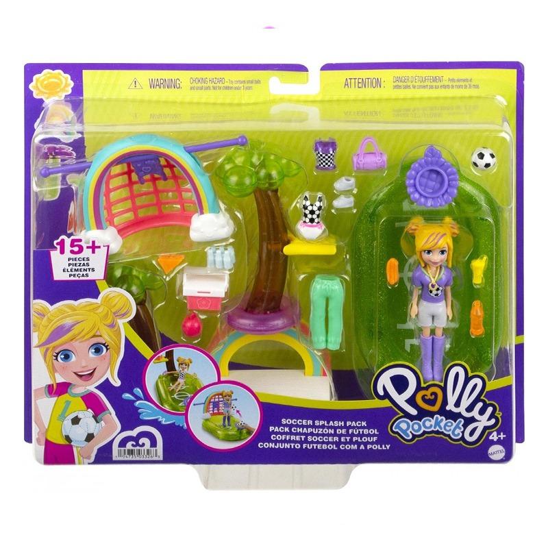 بولي بوكت - مجوعه الرياضة والسباحه الممتعة مع الدمية بشعر اصفر