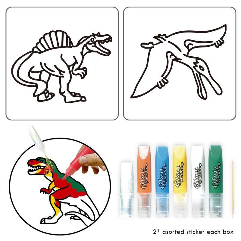 Little Story Kids Art & Craft 3D Painting Set - Dinosaur