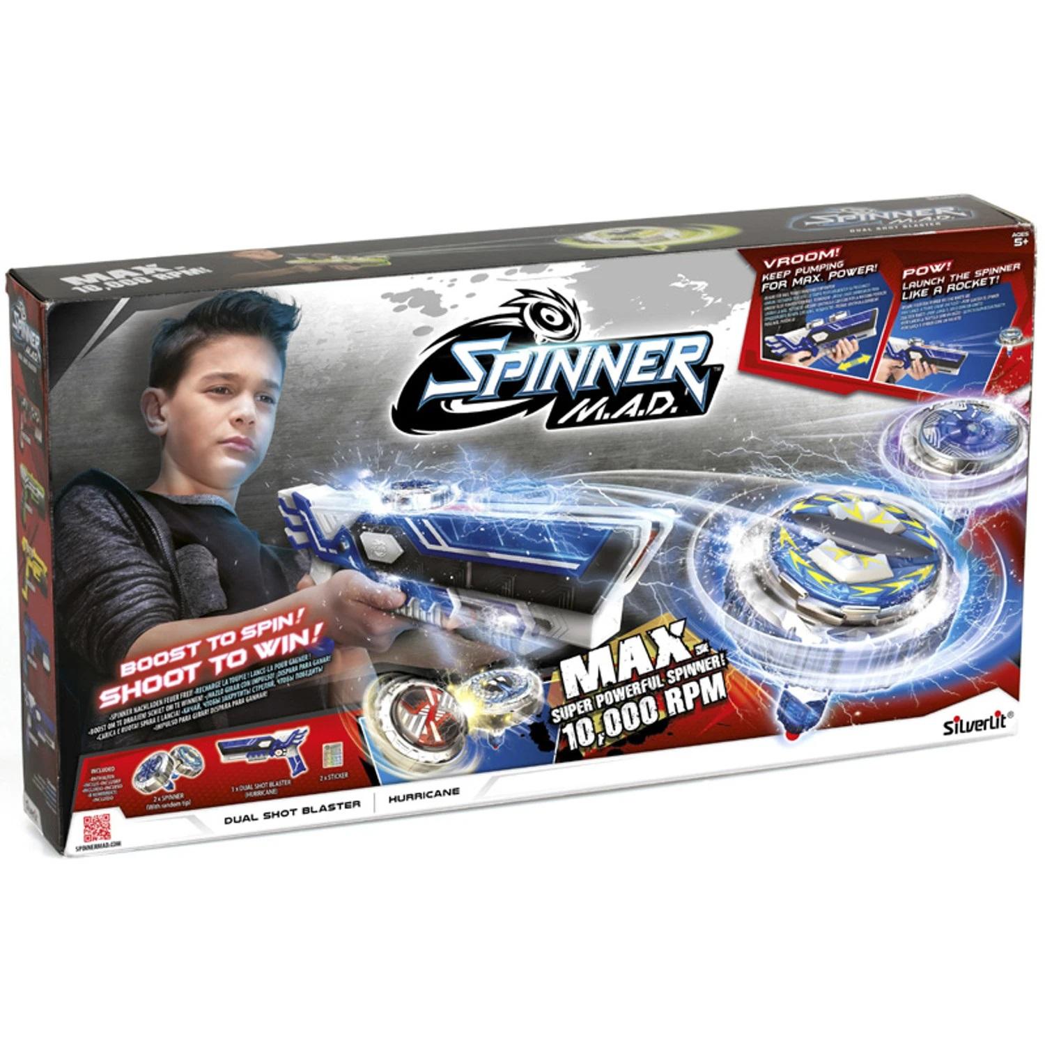Spinner M.A.D. Dual Shot Blaster - Hurricane