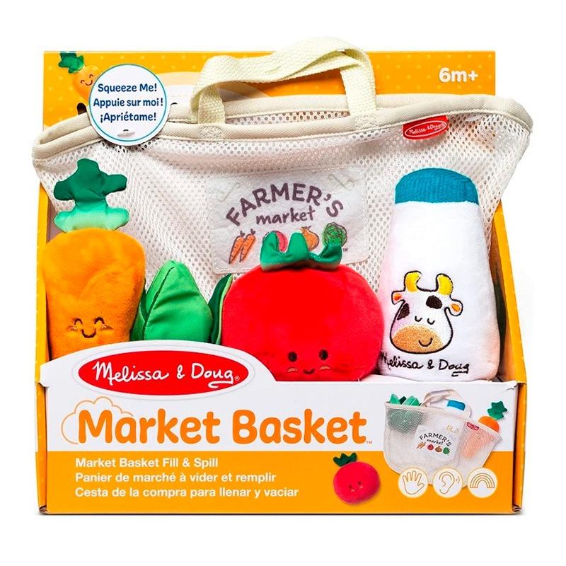 Melissa And Doug Market Basket Fill and Spill Playset
