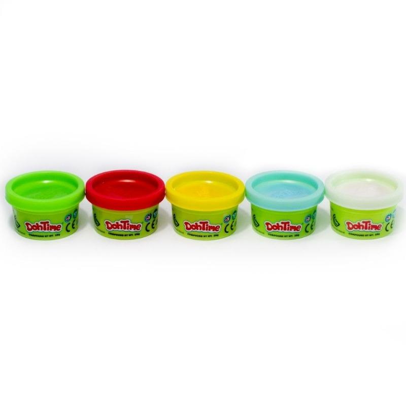Dohtime - 5 Colors Slime Dough 1oz - Assorted