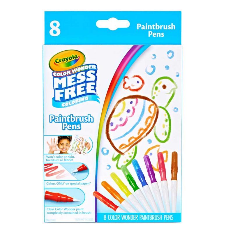 أقلام فرشاة كالر وندر 8 قطع