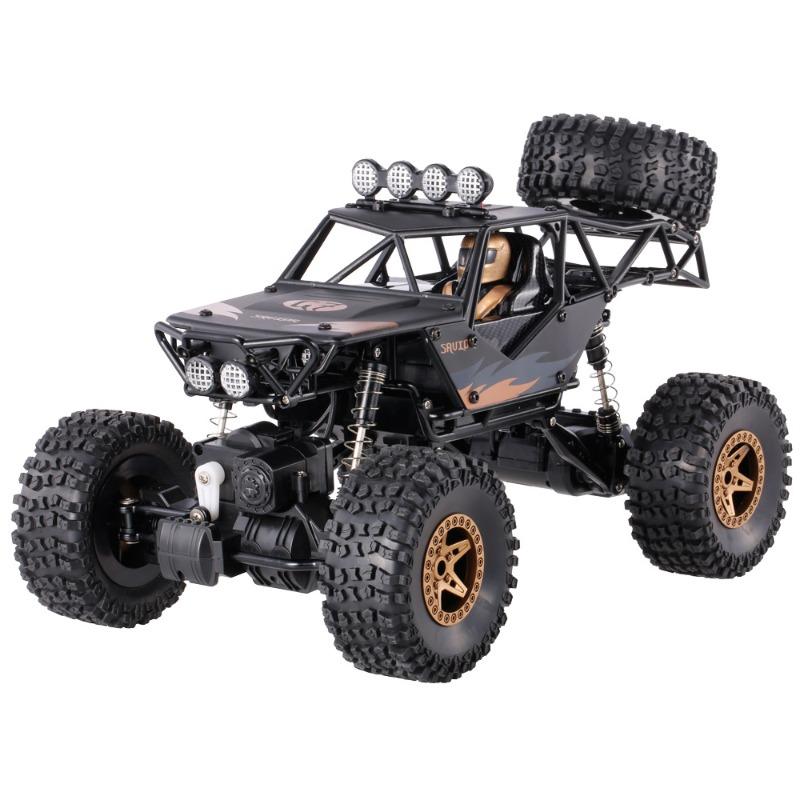 Metal Alloy Die Cast RC Climbing Car - Black