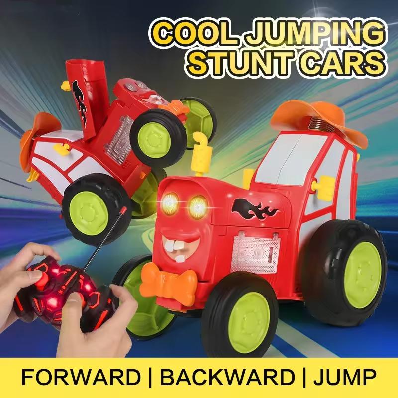 Rc Crazy Jumping Car - Red