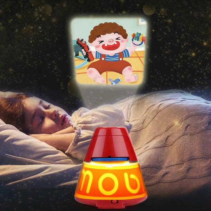 موبي - جهاز عرض قصص للأطفال ومصباح متعدد الوظائف