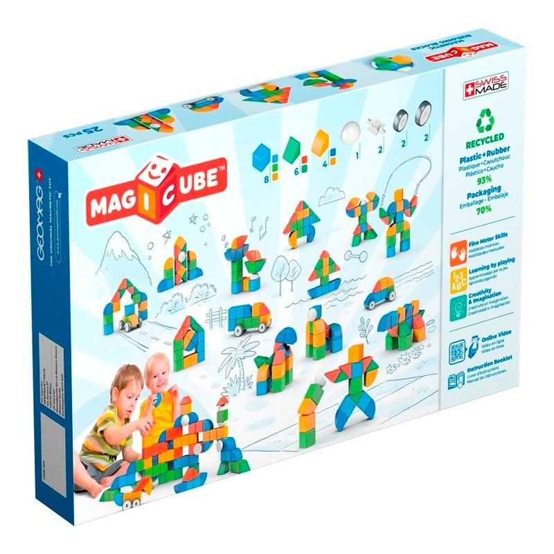 Geomag Magicube Shapes Little World - 25 Pcs