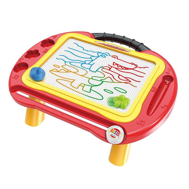 Magnetic Drawing Board - Red/Yellow