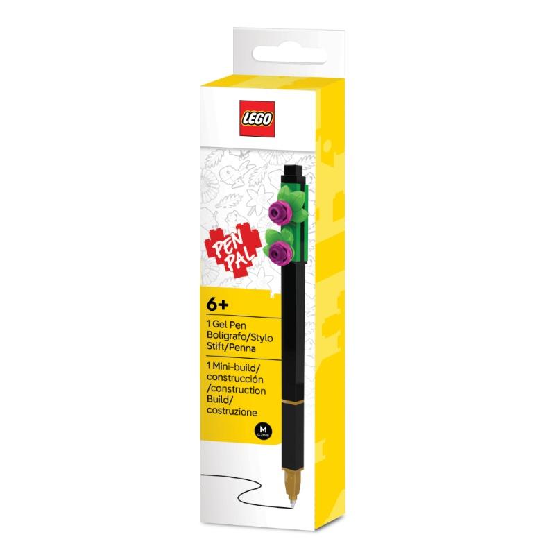 LEGO Botanicals Gel Pen with Topper – Purple