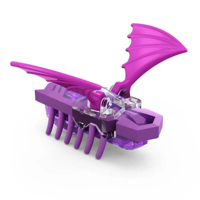 هيكس باج نانو، حشرة روبوتية بأجنحة فراشة بلون أرجواني.