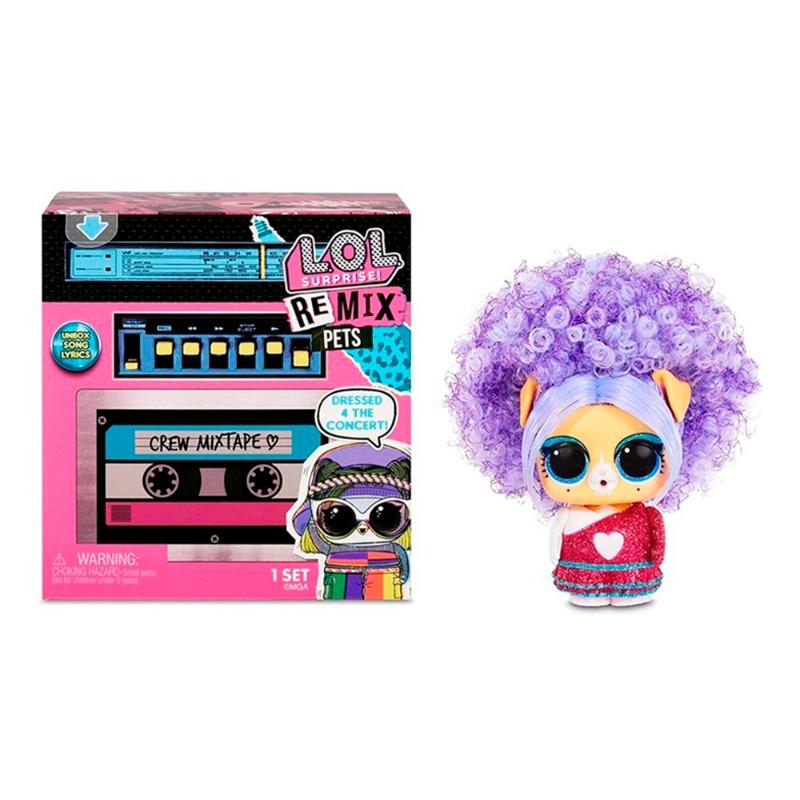 L.O.L. Surprise Remix Pets with 9 Surprises