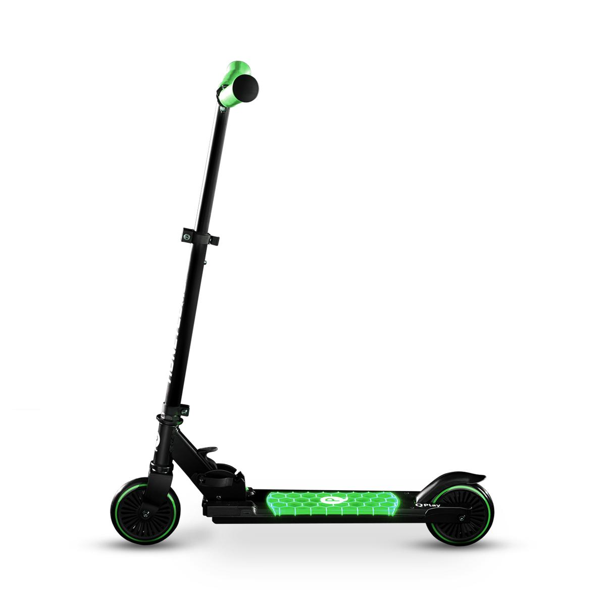 كيو بلاي - سكوتر هوني كومب - لون أخضر