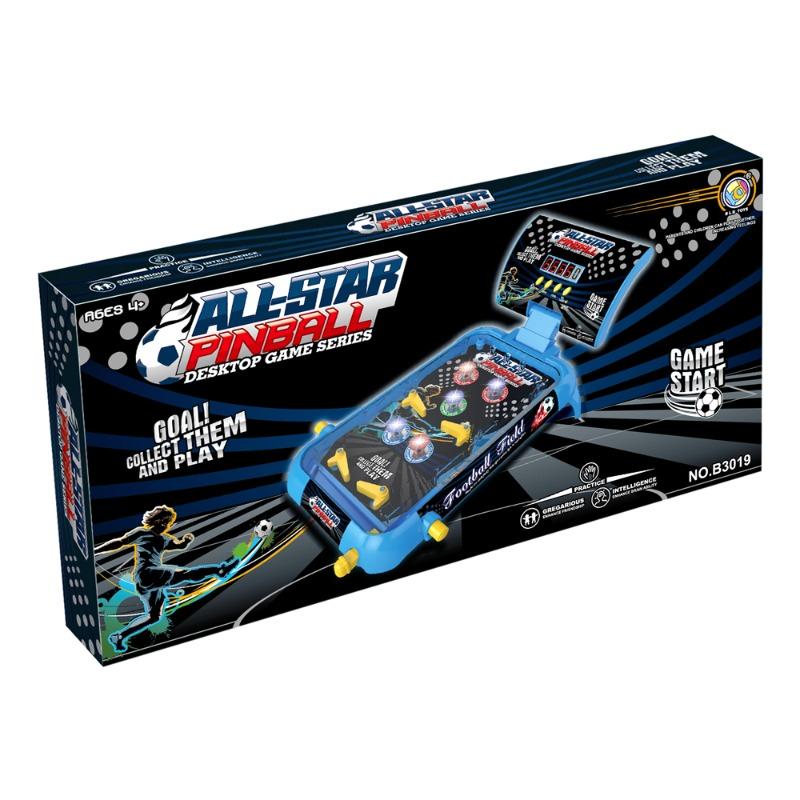 Foosball and Pinball Table with Light and Music Counters