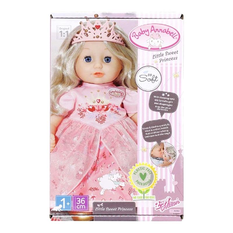 Baby Annabell Little Sweet Princess Doll - 36cm