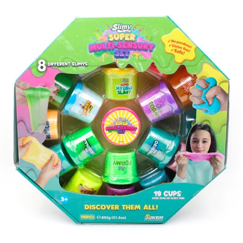 سلايمي - مجموعة سلايم سوبر مالتي سينسوري 19 قطعة