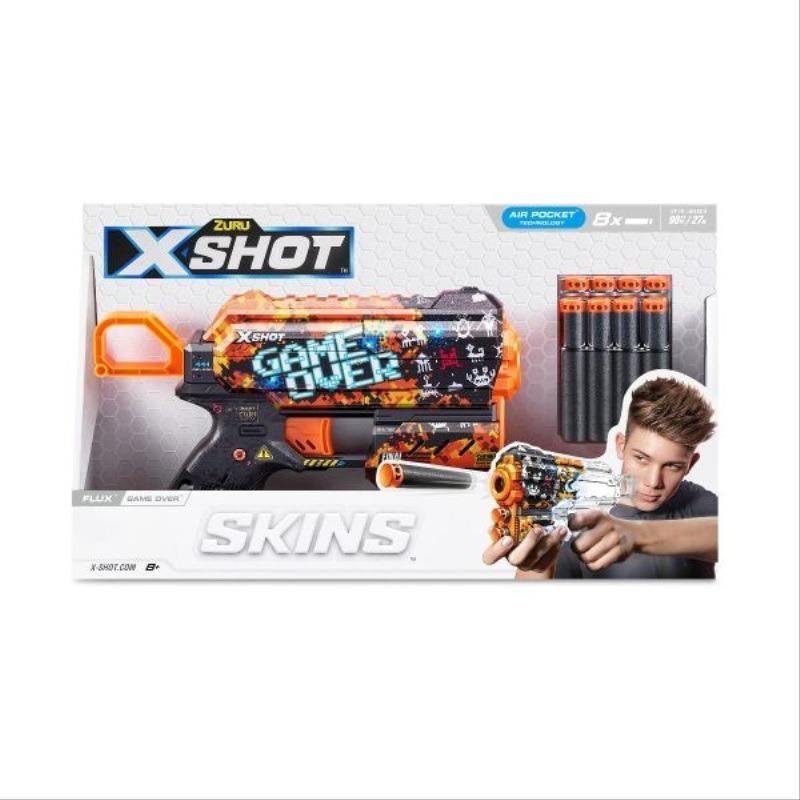 X-Shot Skins Flux Blasters - Game Over