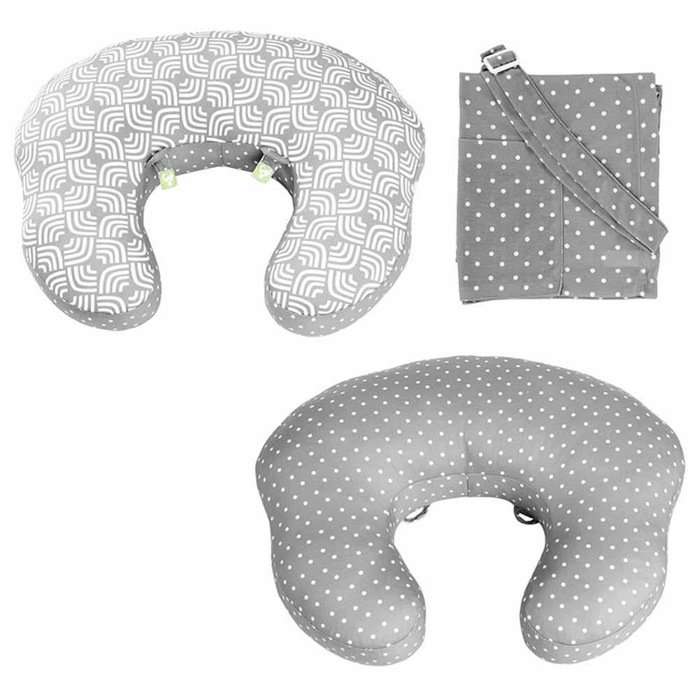 Dabdoob Ingenuity Plenti Nursing Pillow Grey - Main Image