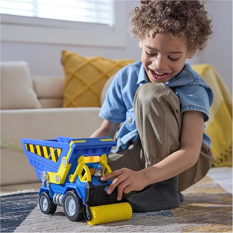 Paw Patrol Rubble & Crew Toy Vehicle Deluxe Wheeler Dump Truck