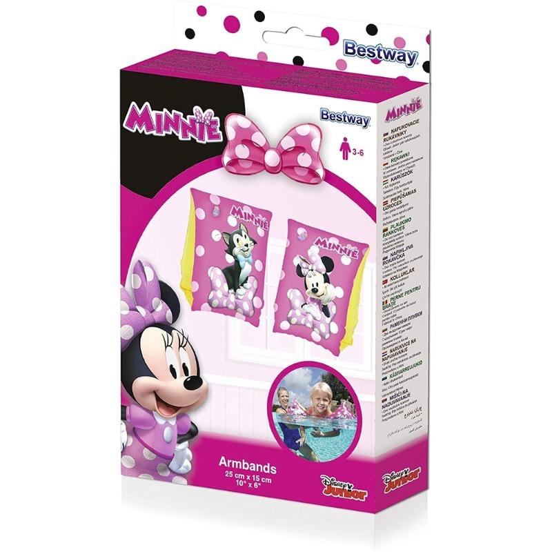 بست واي - عوامات الذراعين للسباحة بتصميم ميني ماوس