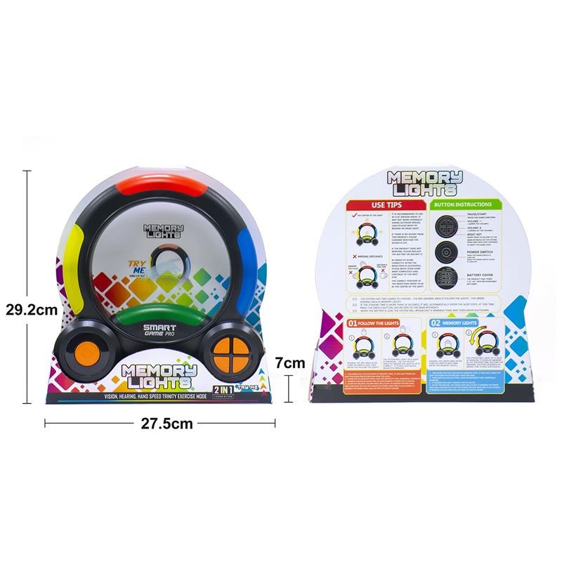 Memory Lights Game Induction 4 Game Console 2 In 1