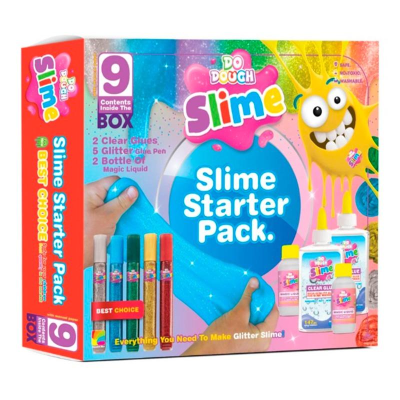 دو دوه - مجموعة صنع السلايم الجليتر للمبتدئين