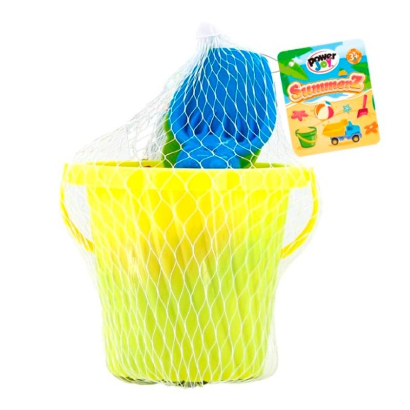 باور جوي - مجموعة لعب رمال الشاطئ 6 قطع متعدد الألوان