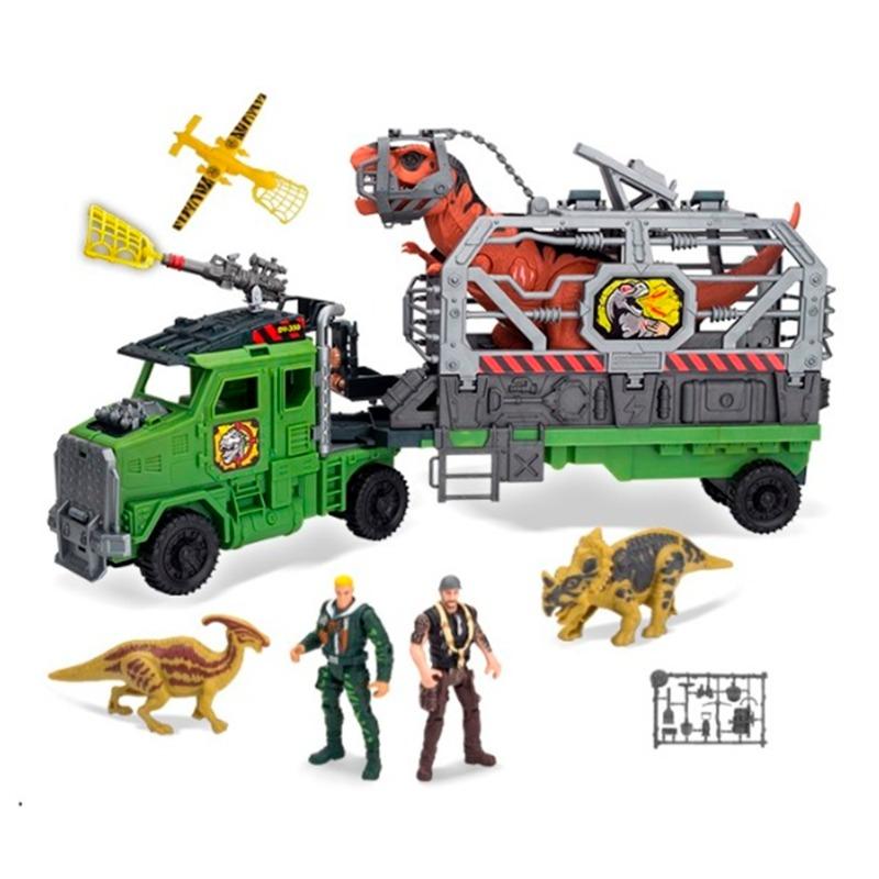 Dino Valley Light And Sounds Ultimate Convoy Playset