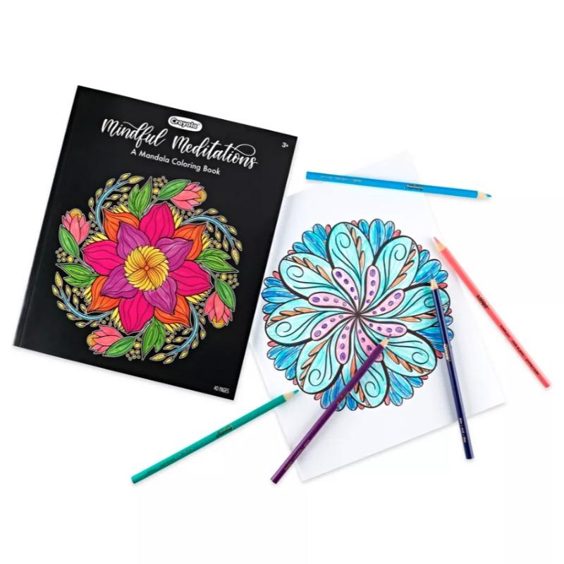 Crayola Mandela coloring book -40 sheets