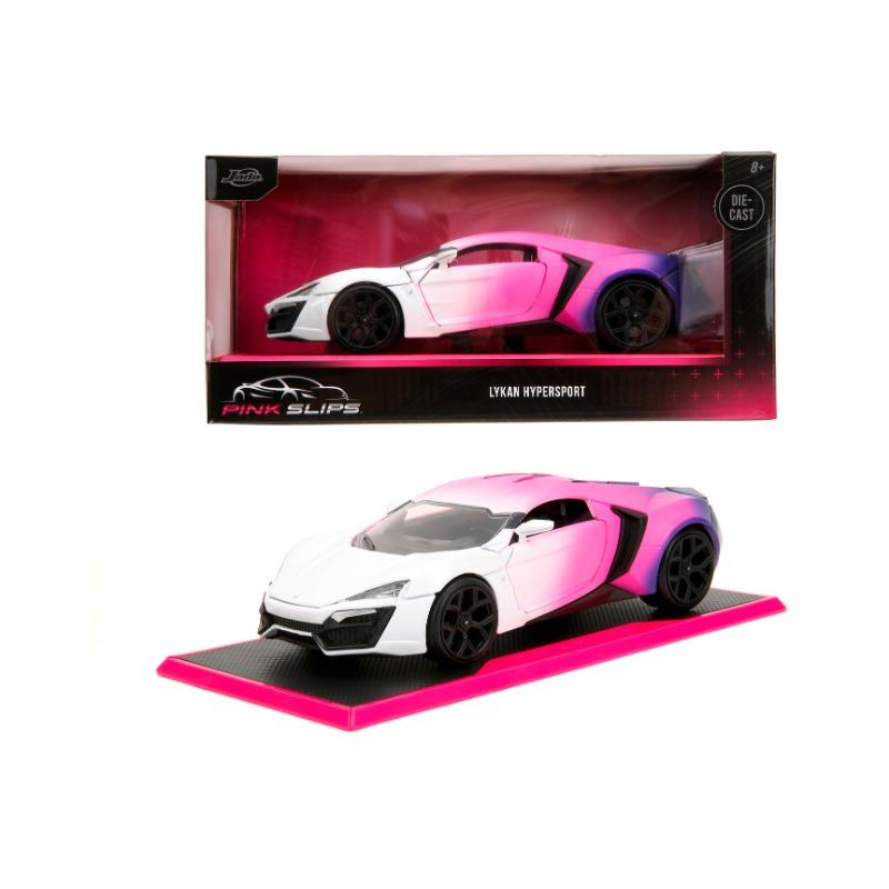 جادا - سيارة جادا بينك سلبس بمقياس 1:24 موتورز ليكان هايبرسبورت